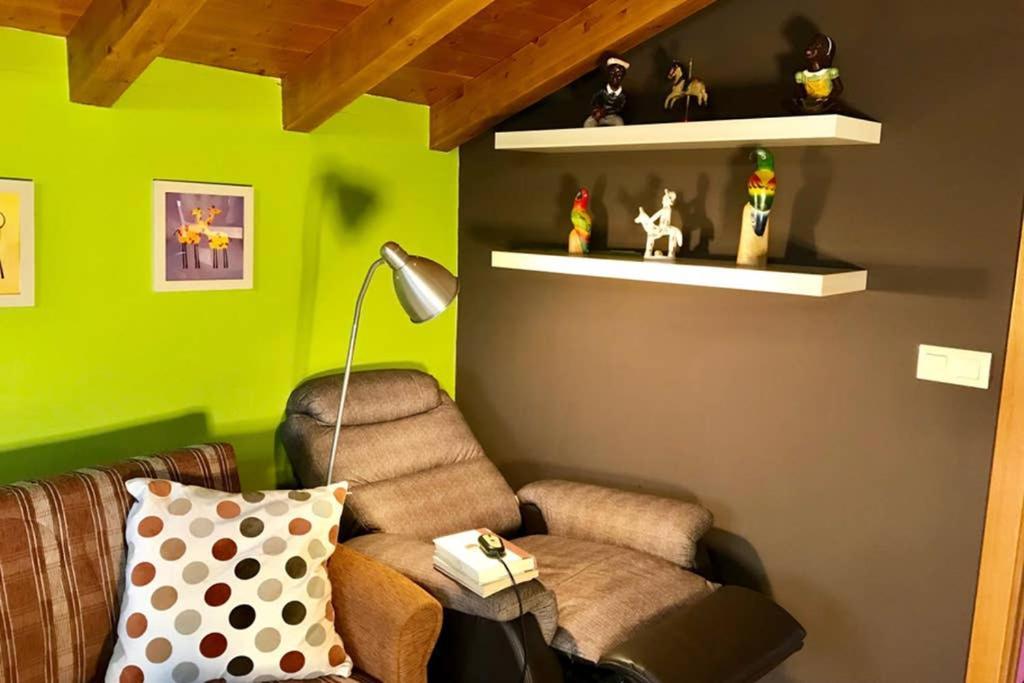 Tranquila Casita De Invitados En Con Chimenea Comarca de Vigo