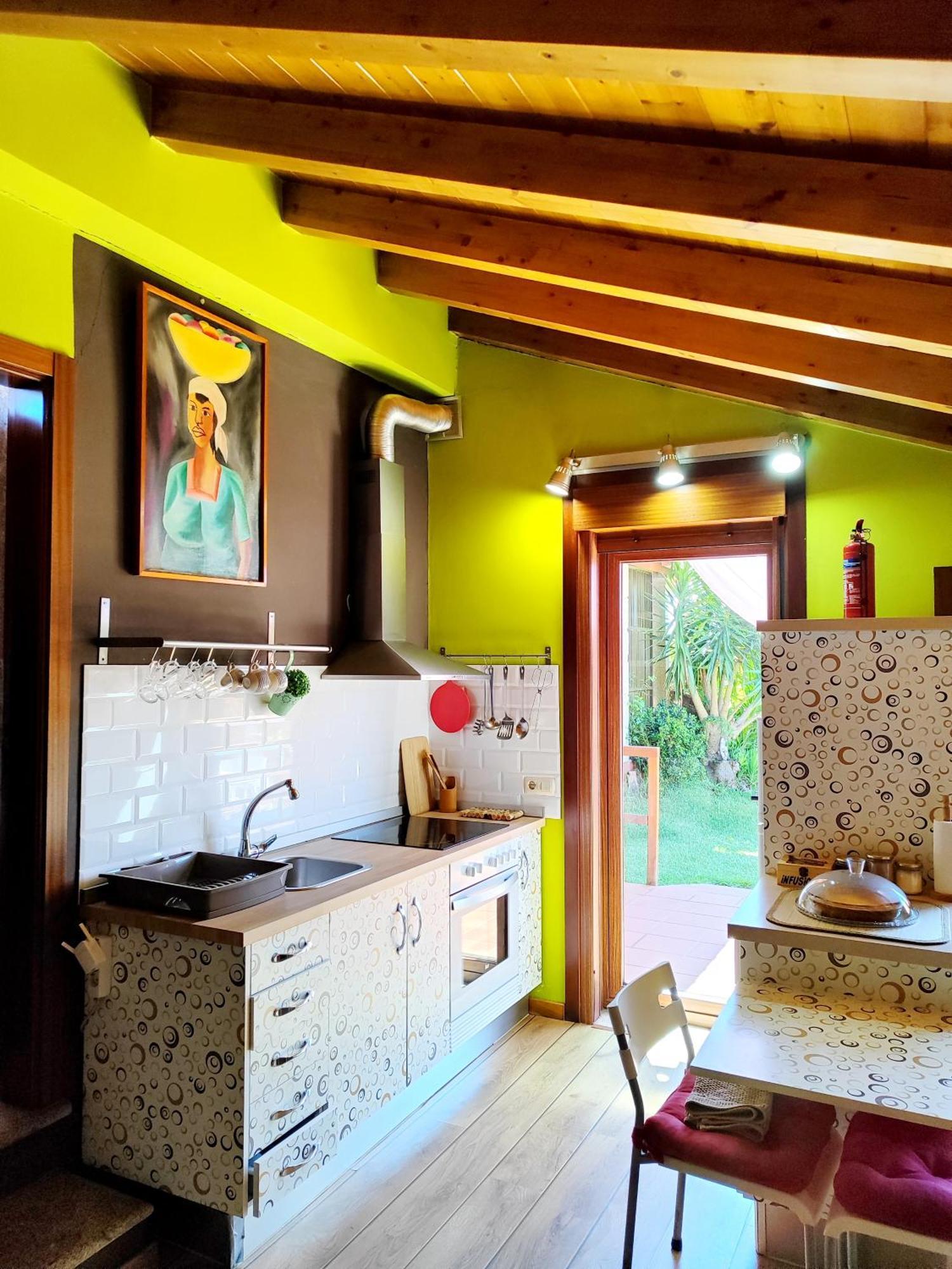 Vakantiehuis Tranquila Casita De Invitados En Con Chimenea Comarca de Vigo