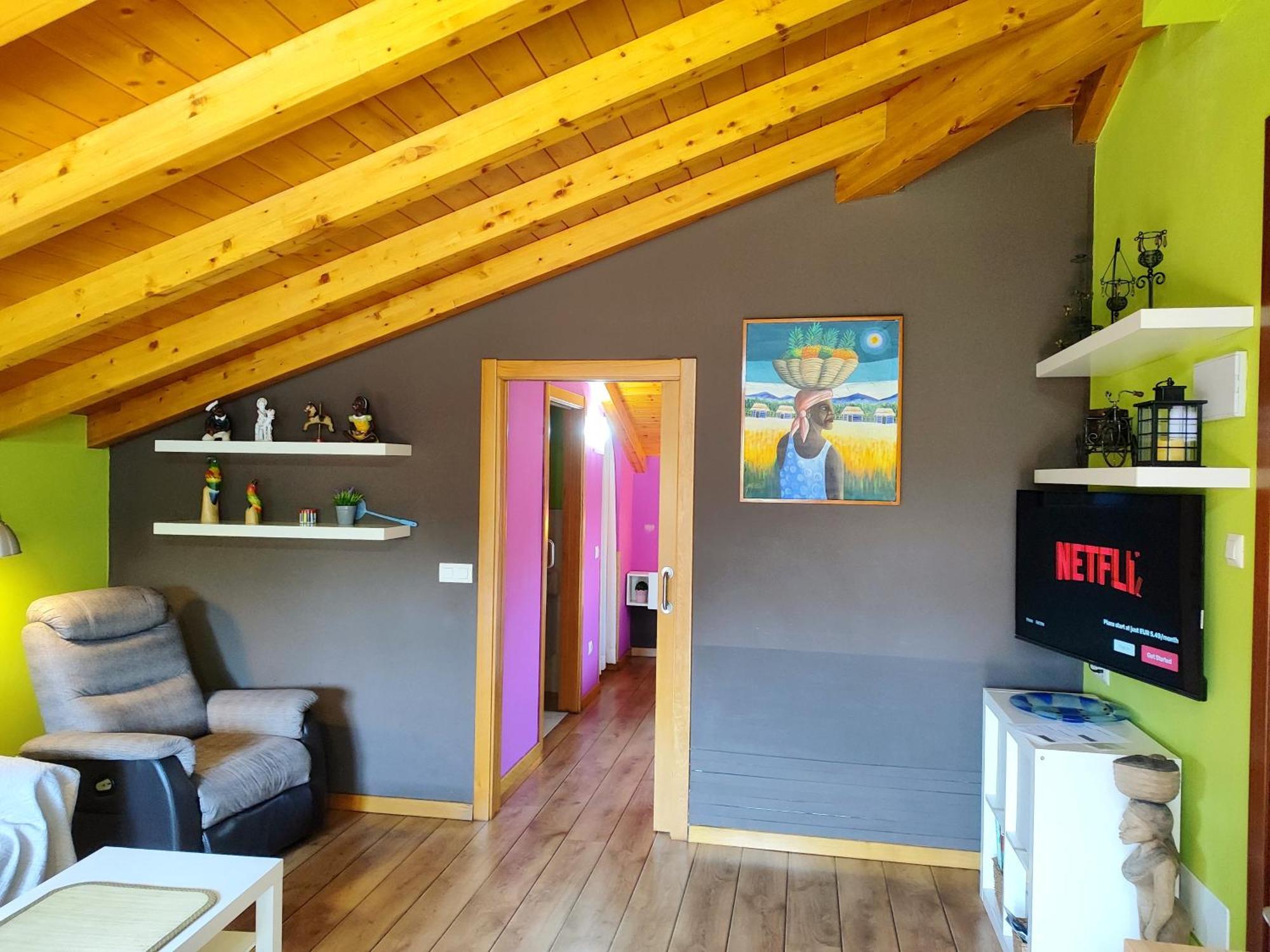Tranquila Casita De Invitados En Con Chimenea Comarca de Vigo